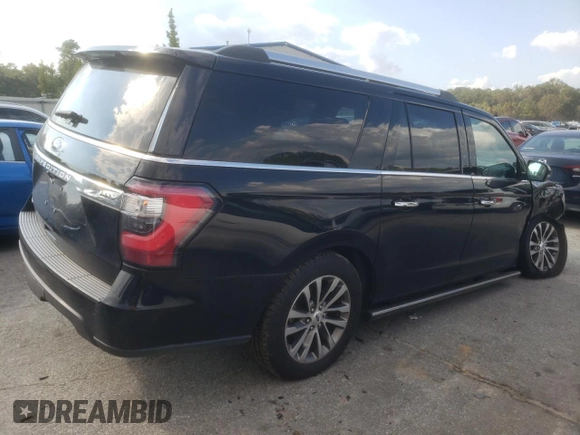 2018 Ford Expedition Max Limited z VIN 1FMJK1KT3JEA65632, wystawiony jako Copart lot #74043594 z przebiegiem 104 978 mil mil oraz Szkody całkowita. Historia ofert i sprzedaży dostępna na DreamBid. Obrazek 3.