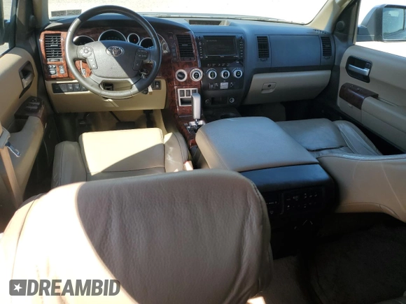 2008 Toyota Sequoia Limited with VIN 5TDBY68A18S012927, listed as a Copart auction lot 54405895 with 237,463 mi miles and Salvage Title. Bid and sale history available at DreamBid. Image 8.