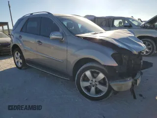 2009 Mercedes-Benz M 3.5L with VIN 4JGBB56E69A519401, listed as a Copart auction lot 44858425 with 136,857 mi miles and Salvage Title. Bid and sale history available at carsss.com. Image 4.
