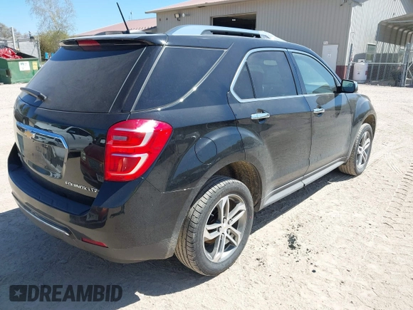 2016 Chevrolet Equinox LTZ z VIN 2GNFLGEK8G6288671, wystawiony jako IAAI lot #42220704 z przebiegiem 91 606 mil mil oraz . Historia ofert i sprzedaży dostępna na DreamBid. Obrazek 4.