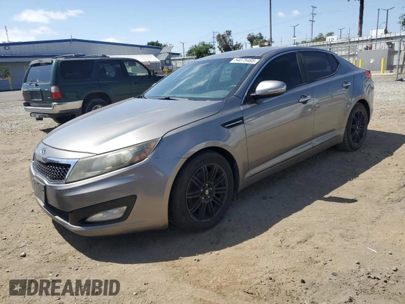 2013 Kia Optima EX with VIN 5XXGN4A71DG200960, listed as a Copart auction lot 54075465 with 138,849 mi miles and Clean Title. Bid and sale history available at carsss.com. Image 1.