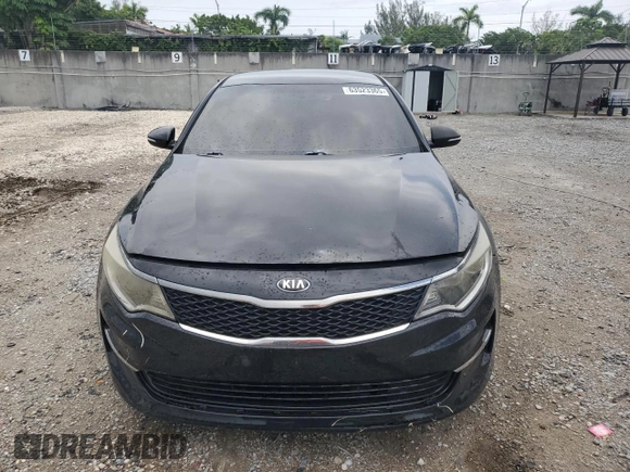 2016 Kia Optima LX with VIN 5XXGT4L39GG103963, listed as a Copart auction lot 63523365 with Not provided miles and Salvage title. Bid and sale history available at DreamBid. Image 5.