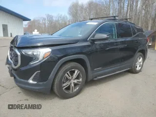 2018 GMC Terrain SLE z VIN 3GKALTEV6JL301849, wystawiony jako Copart lot #54121305 z przebiegiem 116 426 mil mil oraz Szkody całkowita. Historia ofert i sprzedaży dostępna na DreamBid. Obrazek 1.