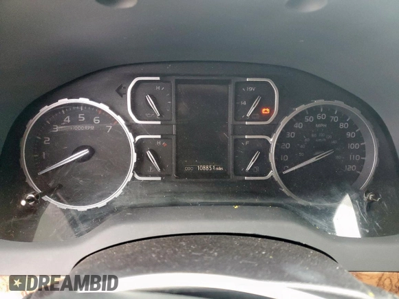 2018 Toyota Tundra SR5 with VIN 5TFAW5F16JX776979, listed as a Copart auction lot 51648915 with 108,851 mi miles and Salvage title. Bid and sale history available at DreamBid. Image 9.
