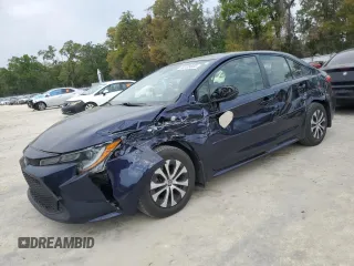 2022 Toyota Corolla Hybrid LE with VIN JTDEAMDE2NJ047970, listed as a Copart auction lot 50135655 with 69,485 mi miles and Non Repairable. Bid and sale history available at carsss.com. Image 1.