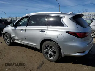 2017 Infiniti QX60 with VIN 5N1DL0MM9HC526137, listed as a Copart auction lot 51822775 with 108,899 mi miles and Salvage Title. Bid and sale history available at DreamBid. Image 2.
