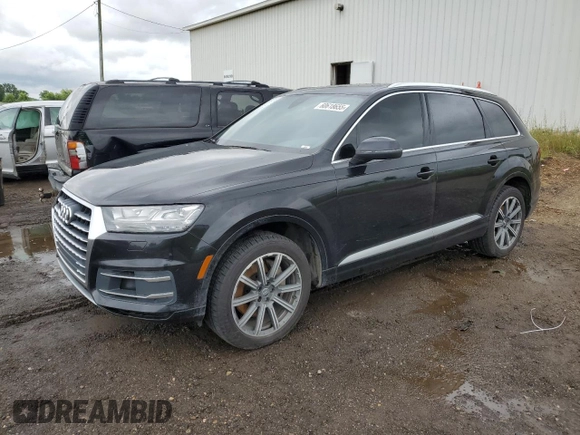 2017 Audi Q7 Premium Plus with VIN WA1LAAF79HD034392, listed as a Copart auction lot 60618655 with 136,222 mi miles and Clean title. Bid and sale history available at DreamBid. Image 1.