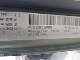 2018 Dodge Challenger R/T Scat Pack с VIN 2C3CDZFJXJH279609, выставлен на аукционе IAAI как лот 42760574 с пробегом 28 030 миль миль и . История ставок и продаж доступна на DreamBid. Изображение 9.