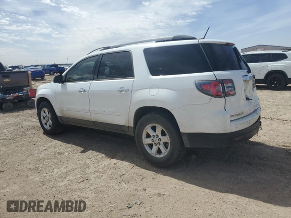 2016 GMC Acadia SLE with VIN 1GKKRNED8GJ148817, listed as a Copart auction lot 48098465 with 160,667 mi miles and Salvage Title. Bid and sale history available at DreamBid. Image 2.