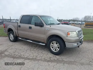 2004 Ford F-150 XLT with VIN 1FTPW145X4KD20526, listed as a IAAI auction lot 41959462 with 166,545 mi miles. Bid and sale history available at carsss.com. Image 1.