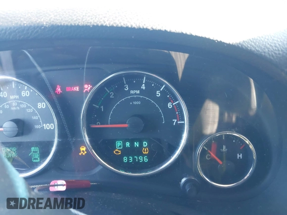 2011 Jeep Wrangler Rubicon with VIN 1J4HA6D17BL620734, listed as a IAAI auction lot 41219266 with 83,796 mi miles and . Bid and sale history available at carsss.com. Image 15.