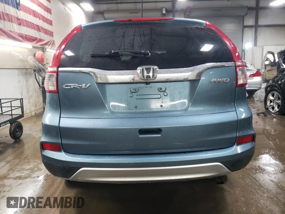 2016 Honda CR-V EX with VIN 5J6RM4H52GL017422, listed as a Copart auction lot 51280265 with 139,823 mi miles and Salvage Title. Bid and sale history available at DreamBid. Image 6.