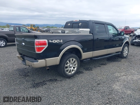 2010 Ford F-150 XL with VIN 1FTFW1EV6AKB25237, listed as a IAAI auction lot 41987755 with 145,770 mi miles and . Bid and sale history available at carsss.com. Image 4.