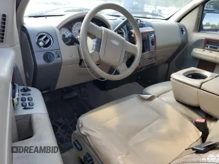 2005 Ford F-150 XLT with VIN 1FTPX12555NA74355, listed as a Copart auction lot 55799465 with 137,216 mi miles and Salvage title. Bid and sale history available at DreamBid. Image 8.