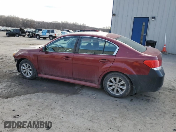 2010 Subaru Legacy Premium with VIN 4S3BMCB64A3220452, listed as a Copart auction lot 47493395 with 178,652 mi miles and Salvage title. Bid and sale history available at DreamBid. Image 2.