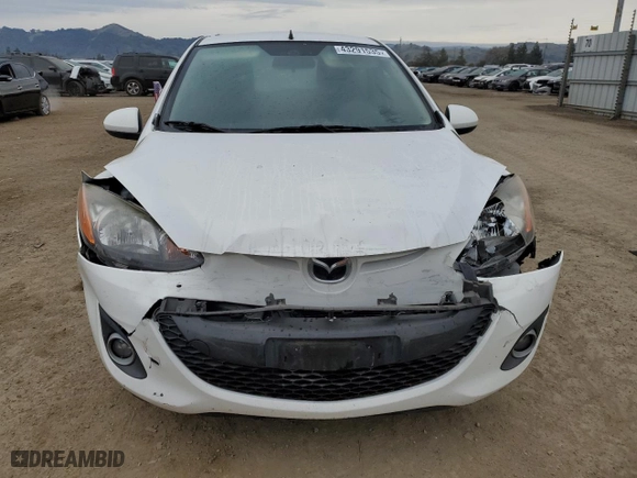 2012 Mazda Mazda2 Touring with VIN JM1DE1LZ1C0140095, listed as a Copart auction lot 43291535 with 102,170 mi miles and Salvage Title. Bid and sale history available at carsss.com. Image 5.
