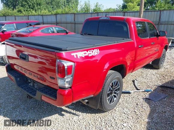 2022 Toyota Tacoma SR5 with VIN 3TMDZ5BN6NM139342, listed as a IAAI auction lot 42711808 with 46,826 mi miles and . Bid and sale history available at DreamBid. Image 4.