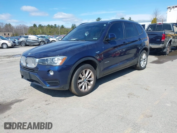 2015 BMW X3 xDrive28i with VIN 5UXWX9C53F0D53909, listed as a IAAI auction lot 41935051 with 122,775 mi miles and . Bid and sale history available at DreamBid. Image 17.