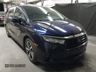 2023 Honda Odyssey Touring с VIN 5FNRL6H80PB037525, выставлен на аукционе IAAI как лот 42314903 с пробегом 17 326 миль миль и . История ставок и продаж доступна на DreamBid. Изображение 1.