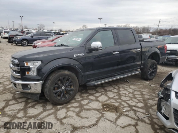 2017 Ford F-150 XL with VIN 1FTEW1EF0HFA02220, listed as a Copart auction lot 47281995 with 89,701 mi miles and Non repairable. Bid and sale history available at DreamBid. Image 1.