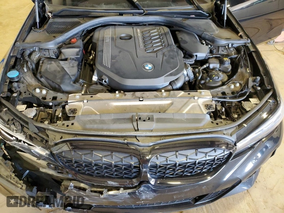 2022 BMW 3 Series M340i xDrive with VIN 3MW5U9J06N8C77498, listed as a Copart auction lot 50289925 with 39,537 mi miles and Salvage Title. Bid and sale history available at carsss.com. Image 11.
