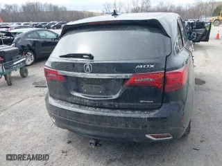 2016 Acura MDX w/Tech with VIN 5FRYD4H40GB057055, listed as a IAAI auction lot 41829747 with 140,890 mi miles. Bid and sale history available at carsss.com. Image 16.
