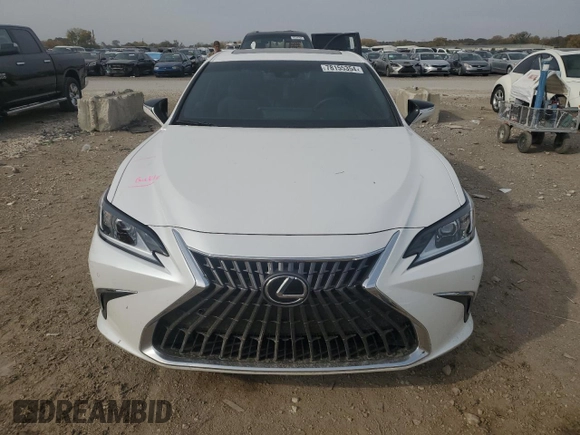 2022 Lexus ES 250 with VIN 58AD11D13NU009190, listed as a Copart auction lot 78155354 with 13,565 mi miles and Salvage title. Bid and sale history available at DreamBid. Image 5.