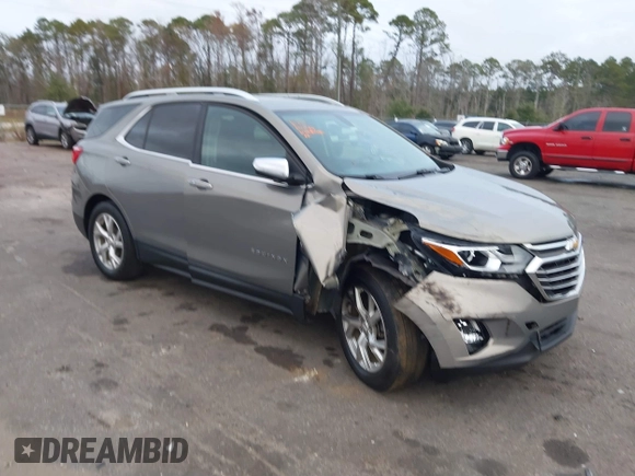2018 Chevrolet Equinox Premier with VIN 3GNAXMEV7JS547991, listed as a IAAI auction lot 41208640 with 98,879 mi miles. Bid and sale history available at carsss.com. Image 1.