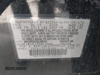 2019 Nissan Kicks S with VIN 3N1CP5CU7KL536151, listed as a IAAI auction lot 41212395 with 65,846 mi miles and . Bid and sale history available at carsss.com. Image 9.
