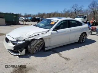 2019 BMW 4 Series 430i xDrive z VIN WBA4J3C51KBL06961, wystawiony jako Copart lot #53386425 z przebiegiem 81 480 mil mil oraz Szkoda całkowita • Salvage title. Historia ofert i sprzedaży dostępna na DreamBid. Obrazek 1.