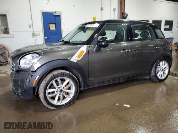 2013 MINI Countryman с VIN WMWZB3C51DWM08856, выставлен на аукционе Copart как лот 58329675 с пробегом 123 889 миль миль и Списание • Salvage title. История ставок и продаж доступна на DreamBid. Изображение 1.