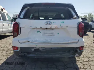 2021 Hyundai Palisade SEL z VIN KM8R44HE7MU222869, wystawiony jako Copart lot #58271175 z przebiegiem 84 943 mil mil oraz Szkoda całkowita • Salvage title. Historia ofert i sprzedaży dostępna na DreamBid. Obrazek 6.