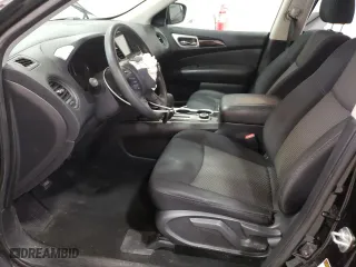 2019 Nissan Pathfinder S with VIN 5N1DR2MM3KC631774, listed as a Copart auction lot 44485125 with 112,287 mi miles and Salvage Title. Bid and sale history available at carsss.com. Image 7.
