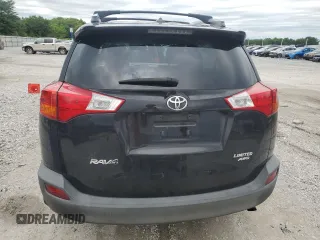 2013 Toyota RAV4 Limited with VIN 2T3DFREVXDW122956, listed as a Copart auction lot 61355155 with 152,280 mi miles and Salvage title. Bid and sale history available at DreamBid. Image 6.