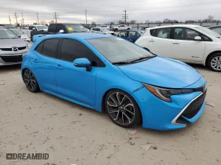 2020 Toyota Corolla Hatchback XSE with VIN JTNA4RBE9L3085912, listed as a Copart auction lot 86197504 with 70,238 mi miles and Salvage Title. Bid and sale history available at carsss.com. Image 4.