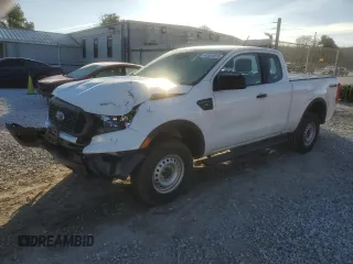 2023 Ford Ranger XL with VIN 1FTER1FH9PLE20007, listed as a Copart auction lot 42524075 with 34,499 mi miles and Salvage Title. Bid and sale history available at DreamBid. Image 1.