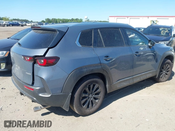 2024 Mazda CX-50 S Select with VIN 7MMVABAM5RN192435, listed as a IAAI auction lot 42136137 with 6,721 mi miles and . Bid and sale history available at DreamBid. Image 4.