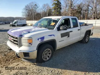 2015 GMC Sierra 1500 z VIN 1GTR1TEH3FZ331647, wystawiony jako Copart lot #43133665 z przebiegiem Nie podano mil oraz Szkoda całkowita • Salvage title. Historia ofert i sprzedaży dostępna na DreamBid. Obrazek 1.
