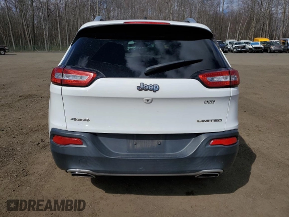 2016 Jeep Cherokee Limited with VIN 1C4PJMDS5GW188410, listed as a Copart auction lot 53299065 with 89,510 mi miles and Salvage Title. Bid and sale history available at DreamBid. Image 6.
