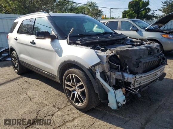 2016 Ford Explorer Sport with VIN 1FM5K8GT8GGD11820, listed as a Copart auction lot 61408305 with 178,884 mi miles and Salvage title. Bid and sale history available at DreamBid. Image 4.