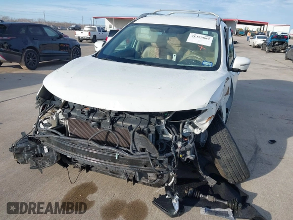 2015 Nissan Rogue SL with VIN 5N1AT2MT5FC920043, listed as a IAAI auction lot 41353089 with 1 mi miles. Bid and sale history available at carsss.com. Image 6.
