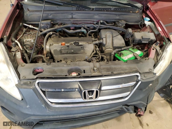 2006 Honda CR-V EX with VIN SHSRD78896U420485, listed as a Copart auction lot 53303955 with 173,687 mi miles and Salvage Title. Bid and sale history available at carsss.com. Image 11.