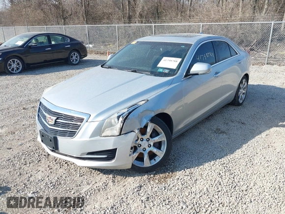 2015 Cadillac ATS Luxury RWD z VIN 1G6AB5RA5F0102154, wystawiony jako IAAI lot #41798788 z przebiegiem 97 723 mil mil oraz . Historia ofert i sprzedaży dostępna na DreamBid. Obrazek 2.