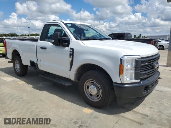2023 Ford F-250 XL with VIN 1FTBF2AA9PED40870, listed as a Copart auction lot 73946584 with Not provided miles and Non repairable. Bid and sale history available at DreamBid. Image 4.