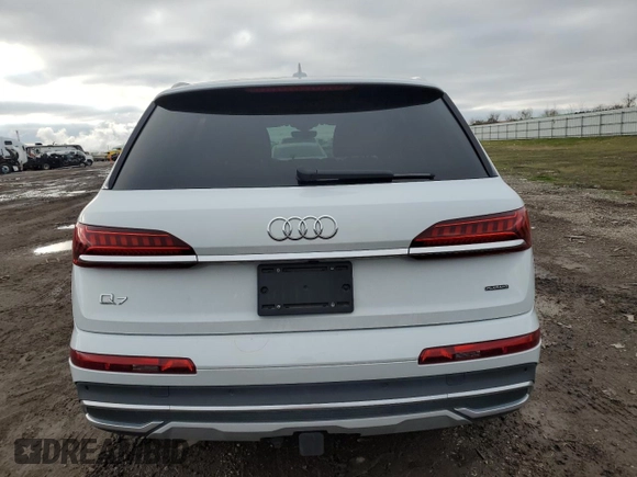 2023 Audi Q7 Premium z VIN WA1ACBF79PD007800, wystawiony jako Copart lot #45153985 z przebiegiem 21 349 mil mil oraz Szkoda całkowita • Salvage title. Historia ofert i sprzedaży dostępna na DreamBid. Obrazek 6.