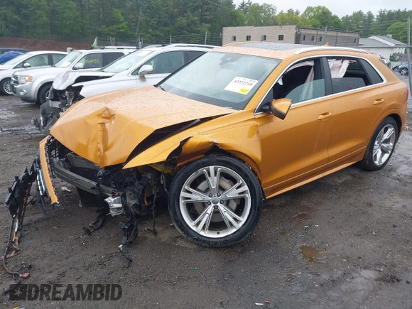 2019 Audi Q8 Prestige with VIN WA1CVAF15KD008797, listed as a IAAI auction lot 42332218 with 72,660 mi miles and . Bid and sale history available at DreamBid. Image 2.