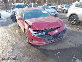 2023 Hyundai Elantra SEL with VIN KMHLM4AG1PU416433, listed as a IAAI auction lot 41360556 with 33,812 mi miles. Bid and sale history available at carsss.com. Image 6.