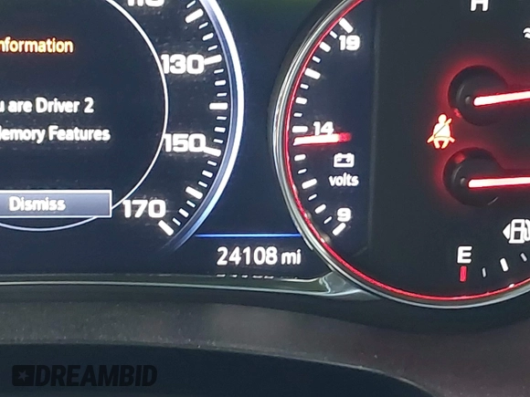 2023 Chevrolet Traverse Premier with VIN 1GNERKKW8PJ334863, listed as a IAAI auction lot 42060557 with 24,108 mi miles and . Bid and sale history available at DreamBid. Image 16.