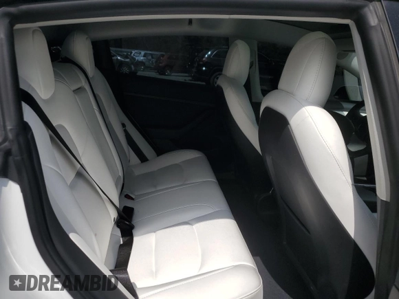 2022 Tesla Model 3 Long Range with VIN 5YJ3E1EB7NF342309, listed as a Copart auction lot 48282775 with 40,180 mi miles and Salvage Title. Bid and sale history available at DreamBid. Image 10.