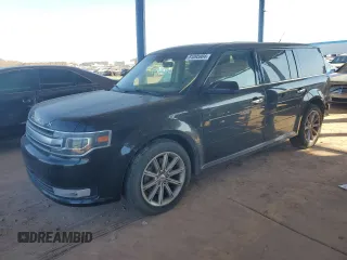 2015 Ford Flex Limited with VIN 2FMHK6D87FBA03061, listed as a Copart auction lot 81095904 with 145,076 mi miles and Salvage Title. Bid and sale history available at carsss.com. Image 1.
